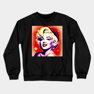 Merry Christmas Music Genius Marilyn Crewneck Sweatshirt